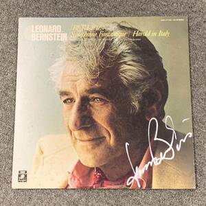 レナード・バーンスタイン Leonard Bernstein 歌手 直筆サイン入り　レコード　