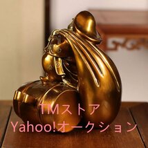 仏像 大黒天 子 真鍮材質 開運招福七福神 総高20.5cm_画像10