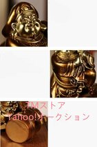仏像 大黒天 子 真鍮材質 開運招福七福神 総高20.5cm_画像6