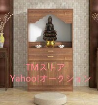 極美品 ★仏教美術 精密彫刻 仏像 観音菩薩座像 銅製 家庭での供養用高さ40cm_画像8