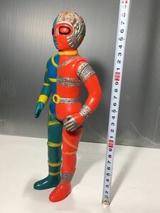 古い ソフビ 約28cm (検索 人造人間キカイダー ? タカトク ? 怪獣ソフビ 人形 フィギュア 石森プロ 特撮 昭和レトロ/当時物 