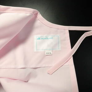 ◆モンブラン◆男女兼用◆3Lサイズ◆袖付き 看護士エプロン 介護服 ピンク系◆予防衣 ナース ワンピース型の画像5
