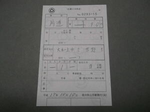 228.近鉄 大和上市 出札補充券