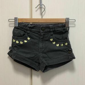 136 べべ　ショートパンツ　ハート