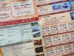 京阪グループ諸施設・優待カード☆京阪HD株主優待券・ひらかたパーク入園券　他☆2024年7月10日期限♪