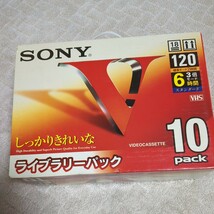 SONY ビデオテープ VHS ソニー 10T120VL_画像1