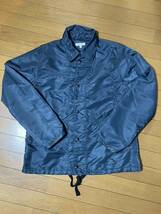 Engineered Garments エンジニアードガーメンツ ナイロンコーチジャケット Ground Jacketグラウンドジャケット ネイビー Sサイズ_画像1