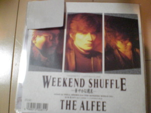 即決 EP レコード THE ALFEE アルフィー/WEEKEND SHUFFLE EP8枚まで送料ゆうメール140円
