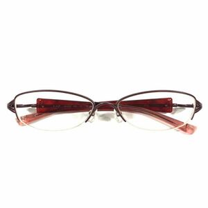 【フォーナインズ】本物 999.9 眼鏡 S-713T 赤色系 度入り サングラス メガネ めがね メンズ レディース 日本製 送料520円