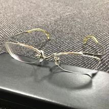 【フォーナインズ】本物 999.9 眼鏡 TITANIUM チタン O-10T シルバー色系 度入り サングラス メガネ めがね メンズ レディース 送料520円_画像4