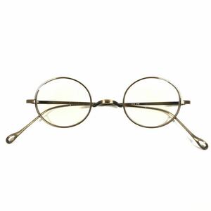 【井戸多美男作】本物 眼鏡 T416 手造り 金子眼鏡 度入り サングラス メガネ めがね カーキブロンズ色系 メンズ レディース 送料520円