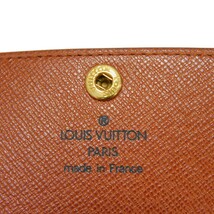 LOUIS VUITTON ルイ・ヴィトン ミュルティクレ 4 LVロゴ フラワー ブラウン スナップ 4連 モノグラム マロン キーケース M62631_画像7