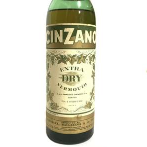 チンザノ エクストラドライ 旧ボトル ベルモット 未開封 950ml 18% CINZANO ROSSO VERMOUTH 甘味果実酒 洋酒 イタリア 古酒の画像2