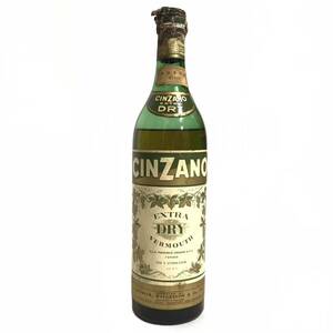 チンザノ エクストラドライ 旧ボトル ベルモット 未開封 950ml 18% CINZANO ROSSO VERMOUTH 甘味果実酒 洋酒 イタリア 古酒