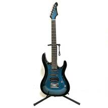Aria Pro Ⅱ ギター MAC-series アリアプロ エレキギター ブラック ブルー 箱有 マックシリーズ 品番不明_画像2