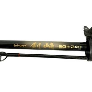 ダイワ Super 剣崎 30-240 Daiwa 30号 浅場胴付 カレイ カサゴ 釣竿 カーボンロッド ケース有 クロスカーボ スーパーの画像6