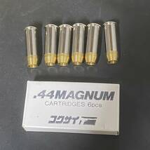 ★☆コクサイ モデルガン S&W M29 A.F. 8 3/8 インチ .44MAGNUM SMG刻印 金属製 44マグナム 24K フルメッキ 発火済 ラバーグリップ☆★_画像7