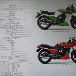 ☆ カワサキ Kawasaki GPZ900R ニンジャ 国内 カタログ 新品1冊☆ GPZ750R ZZ-R1100 GPZ ZRX1100 ZX-12R ZX-9R ZX-7R ZX ZRX1200S GPZ1100 の画像8