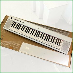 中古●YAMAHA/ヤマハ●電子ピアノ NP-12B piaggero ピアジェーロ 楽器 動作確認済 ホワイト