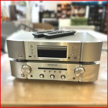 中古●marantz マランツ CD6005/PM6005●アンプ CDプレイヤー セット販売 リモコン付き 動作確認済み 札幌_画像1