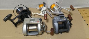 シマノ SLS/GT4000+TM3000+AERLEX3000+ Daiwa 4000T+GS-3000H