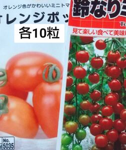 トマト種□ミニ2種セット
