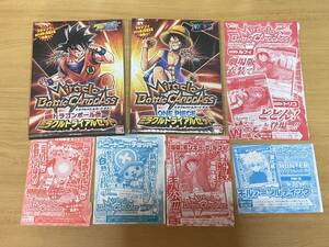  Miracle Battle Carddas * Mira bato*V Jump дополнение *ONE PIECE/ Dragon Ball * комплект пробников * др. * нераспечатанный 