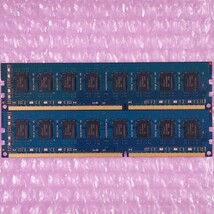 【動作確認済】SK Hynix DDR3-1600 計16GB (8GB×2枚) PC3L-12800U デスクトップ用メモリ / 在庫7_画像2