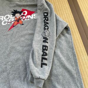 ドラゴンボール トレーナー RODEO CROWNS コラボスウェットシャツ ロデオクラウンズ DRAGONBALL 鳥山明 アニメ スウェット キャラTシャツの画像4