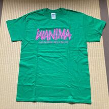 ワニマ Tシャツ WANIMA ピザロゴTシャツ wanima バンドTシャツ PIZZA OF DEATH 半袖Tシャツ ピザオブデス オフィシャルTシャツ KENTA 緑_画像1