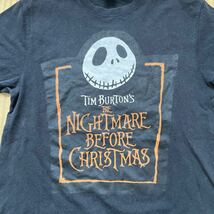 ナイトメアービフォアクリスマス Tシャツ THE NIGHT MARE BEFORE CHRISTMAS ティムバートン 半袖Tシャツ TIM BURTON ディズニー Disney_画像2