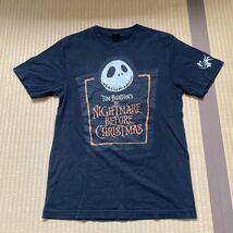 ナイトメアービフォアクリスマス Tシャツ THE NIGHT MARE BEFORE CHRISTMAS ティムバートン 半袖Tシャツ TIM BURTON ディズニー Disney_画像1