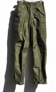 ☆米軍本物 極上KOREAN WAR US ARMY M-1950サスペンダー付きFIELD CARGOパンツ M-1951 TROUSERS LONG SMALL　JHON OWNBEY 30 JUNE 1958☆