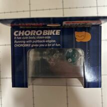 ★チョロバイ★おそば屋さん★スーパーカブ　CHOROBIKE ディスプレイケース付き　チョロQ タカラ バイク ホンダ　HONDA 蕎麦屋　蕎麦_画像3