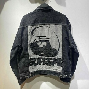 Supreme 20aw Smurfs Denim Trucker Jacket Size-M シュプリーム スマーフデニムトラッカージャケット