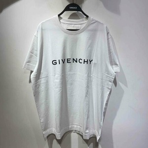 GIVENCHY OVERSIZE S/S TEE Size-L BM716N3YAC 100 ジバンシィ オーバーサイズ 半袖Tシャツ