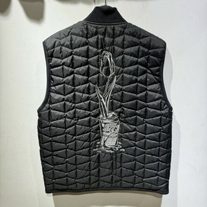 WASTED YOUTH QUILTDE PUFF REVERSIBLE VEST Lサイズ ウェイステッドユース キルト パフ リバーシブル ベスト