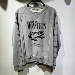 The Soloist UNDERCOVER CREW NECK FREEDOM L/S SWEAT SHIRT PRINT Size-48 ソロイスト アンダーカバー クルーネック スウェットシャツ