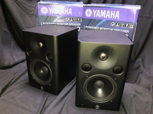 YAMAHA MSP7 STUDIO ペア 正常動作品 送料無料 元箱 純正電源コード 保証書 パワードモニタースピーカー