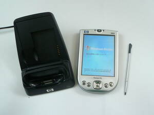  HP iPAQ Pocket PC h4100 シリーズ ポケットコンピュータ ★通電確認のみ★現状品ジャンク　F2021 