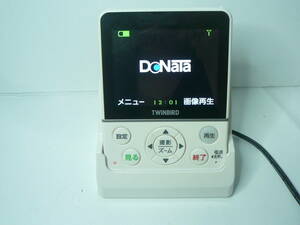 TWINBIRD/ツインバード ワイヤレス ドアスコープ モニター DoNaTa VC‐J560‐M型★通電確認のみ★ジャンク扱い　F2131