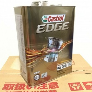 全国送料無料 4L×6本1ケース カストロール EDGE エンジンオイル 0W-20 FE SP/GF-6 4輪ガソリン車用の画像3