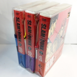 クーポンで5000円引　新品未開封　SLAM DUNK スラムダンク DVD Collection 1.2.3 全３巻セット　ミニユニフォーム付　BOX可