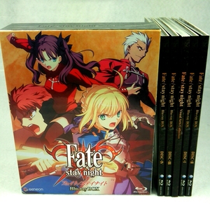 送料無料　Fate/stay night Blu-ray BOX　　フェイト/ステイナイト　初回版　特典全付