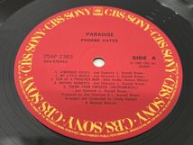 LP盤レコード/PARADISE パラダイス/PHOEBE CATES フィービ−・ケイツ/解説書、帯付き/CBS・ソニ−/25AP 2383【M005】_画像5