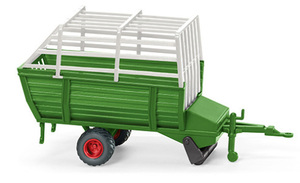 1/87 HO トラクター 耕運機 牧草 運搬車 ジオラマ 牧草地 北海道 Wiking Anhanger Hay wagon green white 1:87 新品 梱包サイズ60