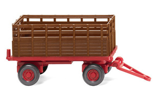 1/87 HO トラクター トレイラー 耕運機 農作業 運搬車 ジオラマ 牧草地 北海道 Anhanger Agricultural trailer 1964 1:87 梱包サイズ60