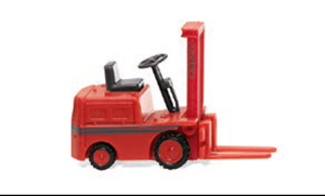 1/87 HO クラーク フォークリフト 赤 レッド Wiking Clark fork lift red 1952 1:87 新品 梱包サイズ60