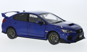 1/18 スバル ブルー 青 Sun Star Subaru WRX STI S207 metallic blue RHD 2018 1:18 新品 梱包サイズ100