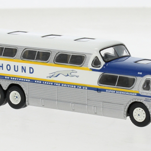 1/87 HOゲージ グレイハウンド 長距離バス Brekina Greyhound Scenicruiser Greyhound 1956 1:87 新品 梱包サイズ60の画像1